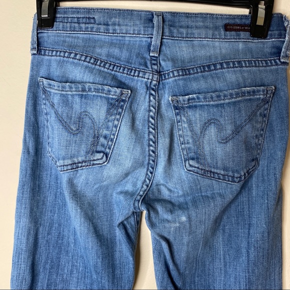 Citizens of humanity Thompson medium rise cropped skinny women size 24 NWOT. - Picture 5 of 10